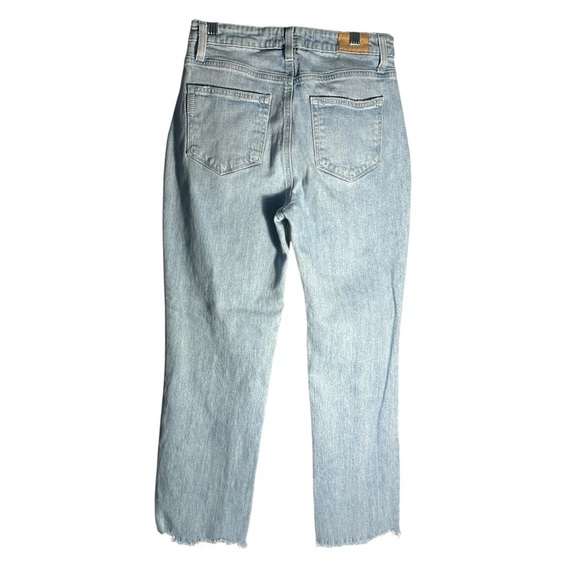 PAIGE Noella High Rise Busted Knee Lightwash Jeans Sz 26 - Picture 3 of 12